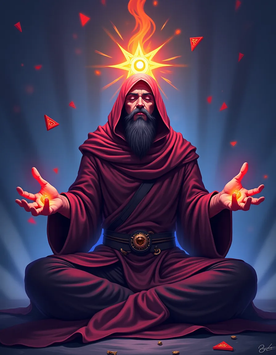 The illustration on Clarity of Mind, a uncommon spell in Arcana