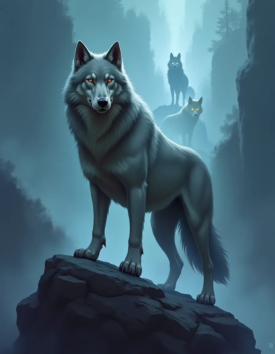 The illustration on Pack Alpha, a common unit in Arcana