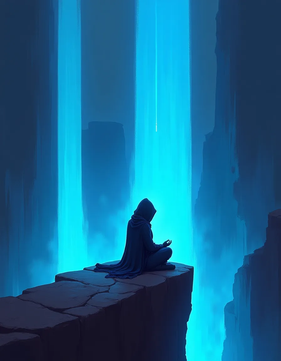 The illustration on Deep Communion, a uncommon spell in Arcana