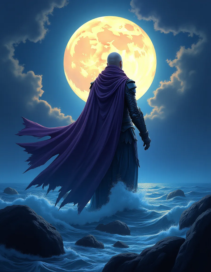 The illustration on Bad Omen, a common spell in Arcana