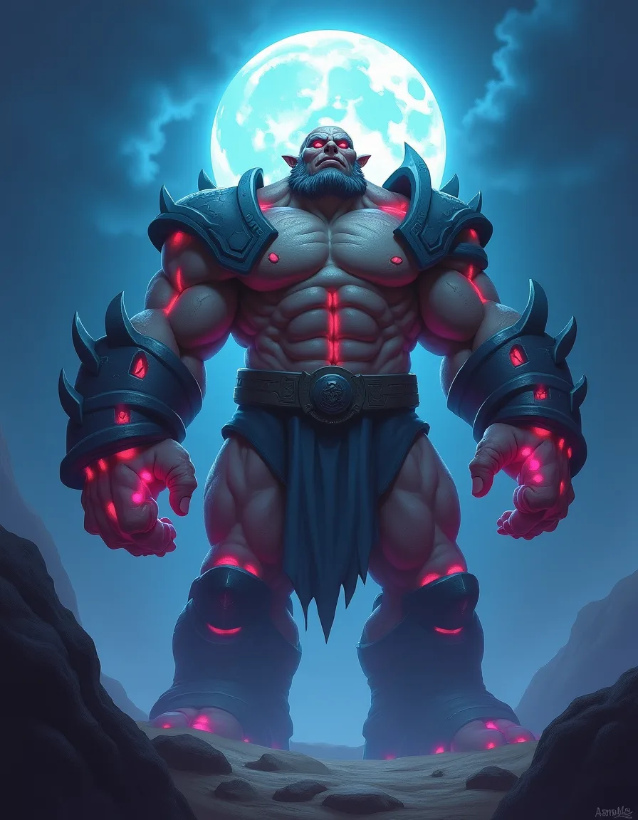 The illustration on Waxing Warden, a uncommon unit in Arcana