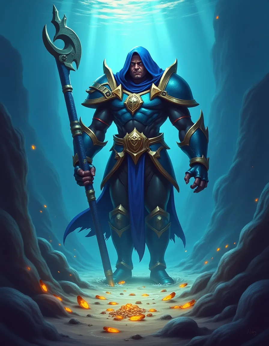 The illustration on Neap Tide, a uncommon spell in Arcana