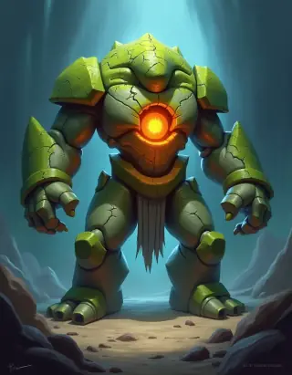 Stone Golem — card art