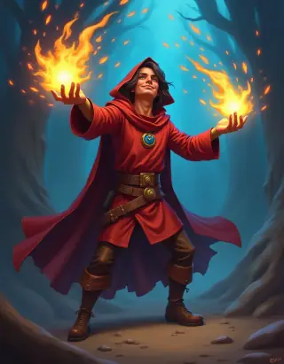 Apprentice Mage — card art