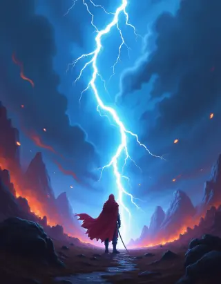 Lightning Bolt — card art