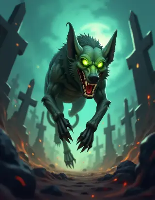 Crypt Hound — card art