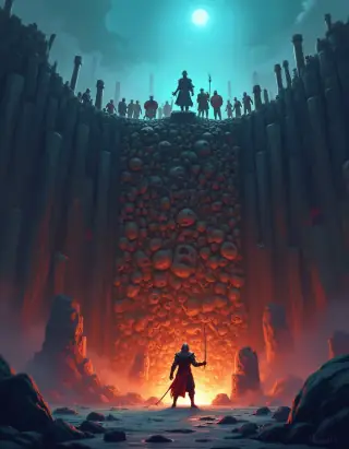 Bone Palisade — card art