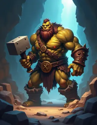Quarry Ogre — card art