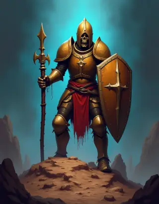 Barrow Knight — card art