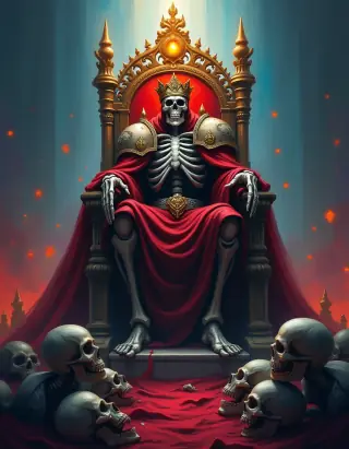 Morvath, the Bone Sovereign — card art