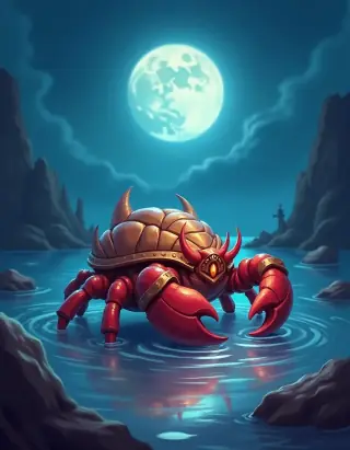 Tidepool Skitter — card art